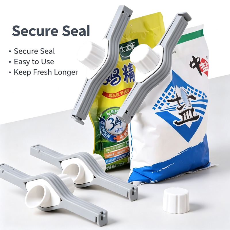 Food Snacks Wholesale - キッチン収納食品スナックシーリングバッグクリップ粉ミルク塩スナック食品保存ガジェットアクセサリーガジェットホームアクセサリー