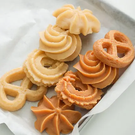 Food Snacks Pictures - 手作りDIYベーキングモールド デニッシュクッキーシリーズ スナックビスケット チョコレート 食品グレードシリコンモールド
