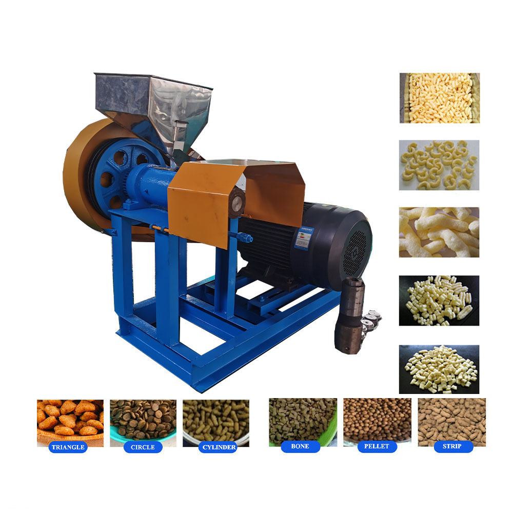 Food Snacks Making Machine - 小型朝食シリアル、コーンフレーク、穀物、米パフ、スナック食品製造機、押出成形機