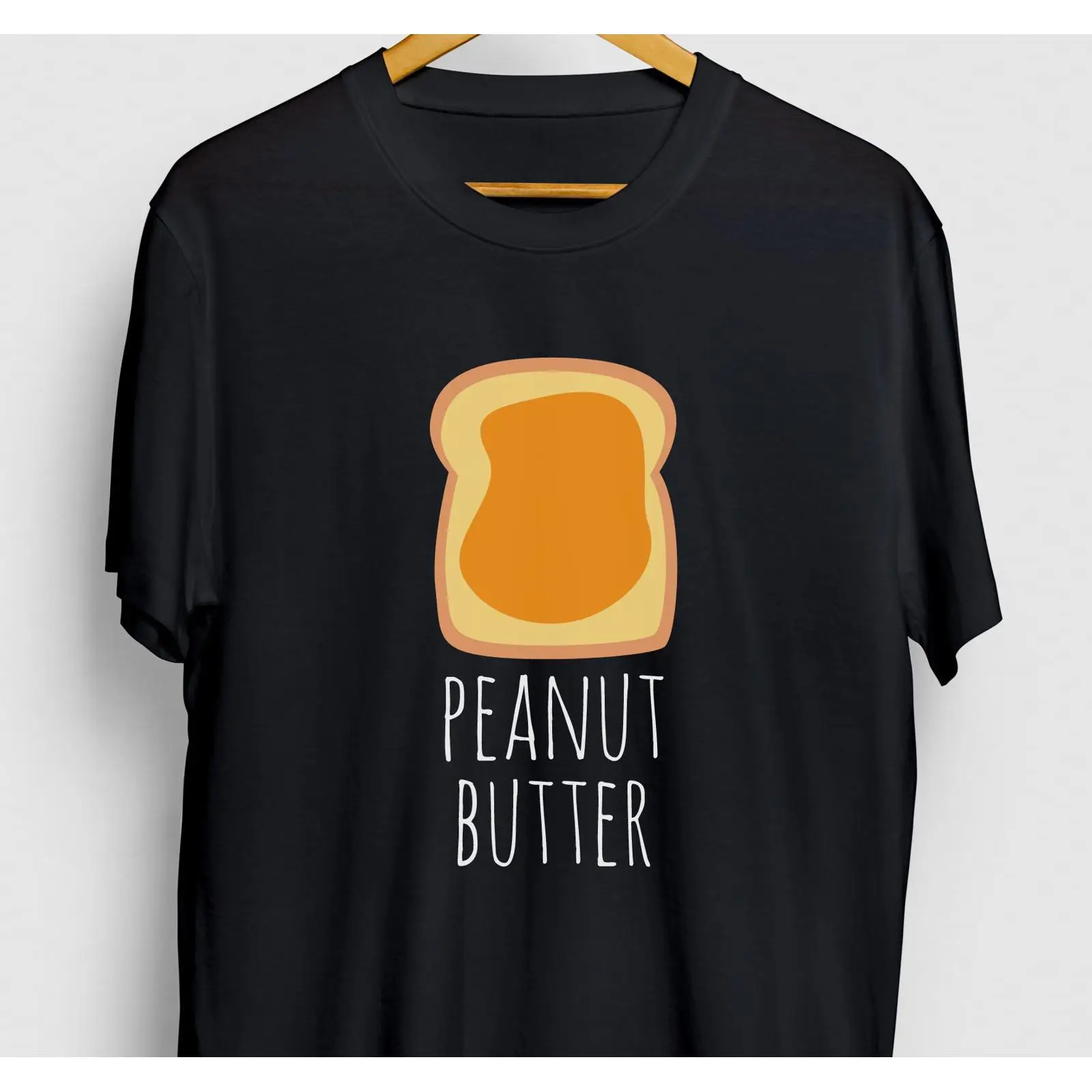Peanut Butter Snack - ピーナッツバター面白いスナックTシャツピーナッツバターティーシャツユースヴィンテージウォッシュドカジュアルファッションデザイナー服ストリートウェアグラフィック