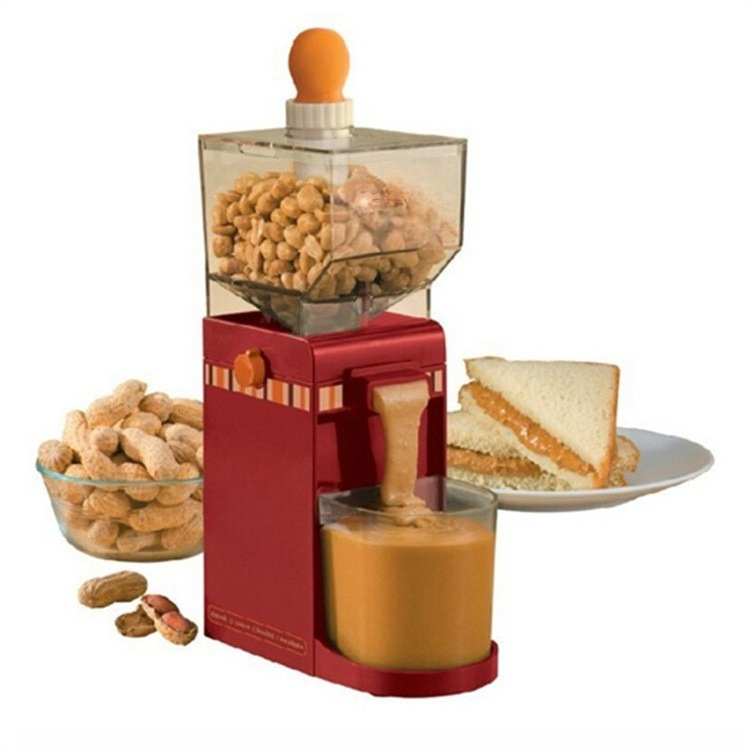 Peanut Butter Snack - 家庭用小型電動ピーナッツバター自動自家製ピーナッツ調理パドルグラインダー調理機