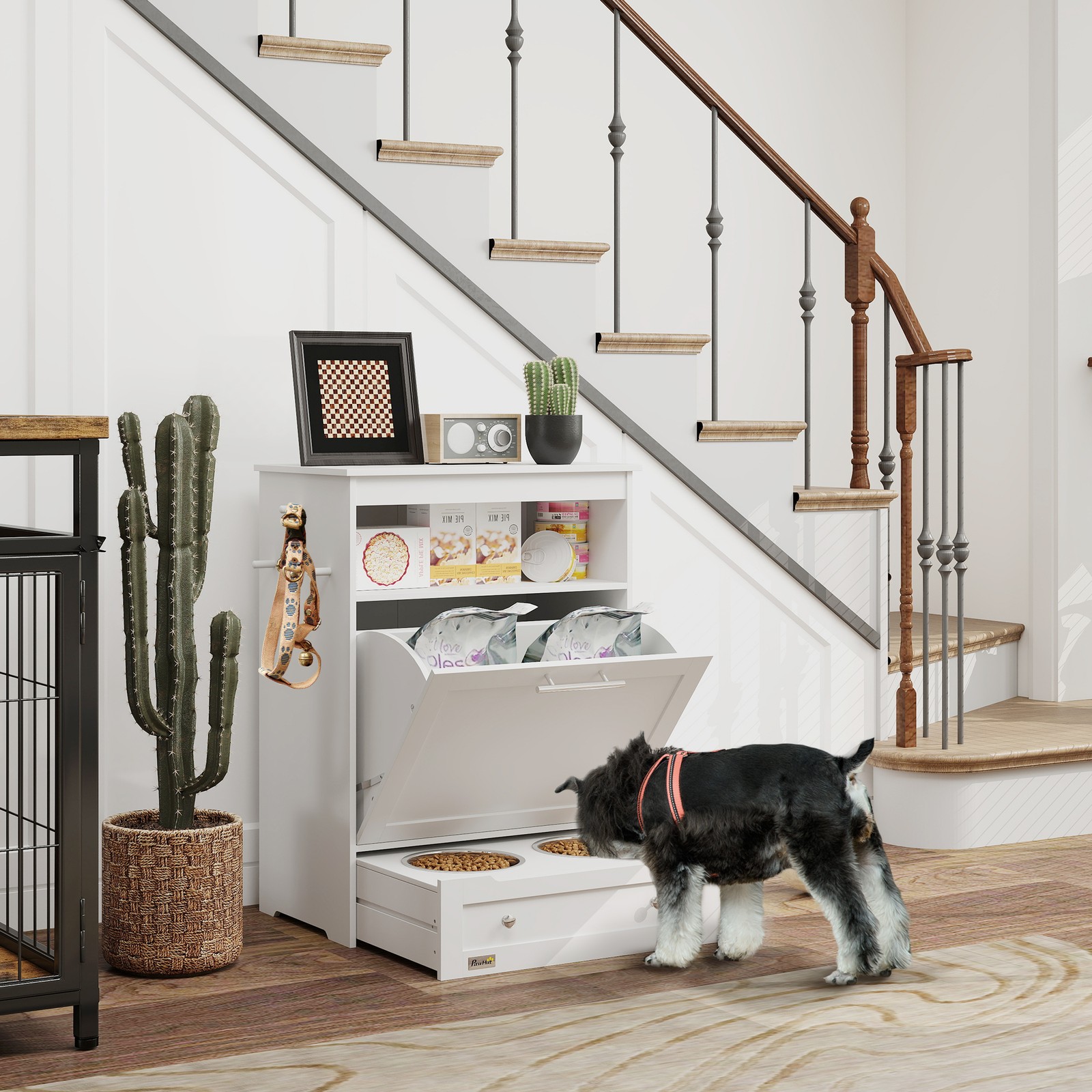 ペットフィーダーステーション、犬と猫の餌の保管・給餌ステーシ - Food X のレビューと価格