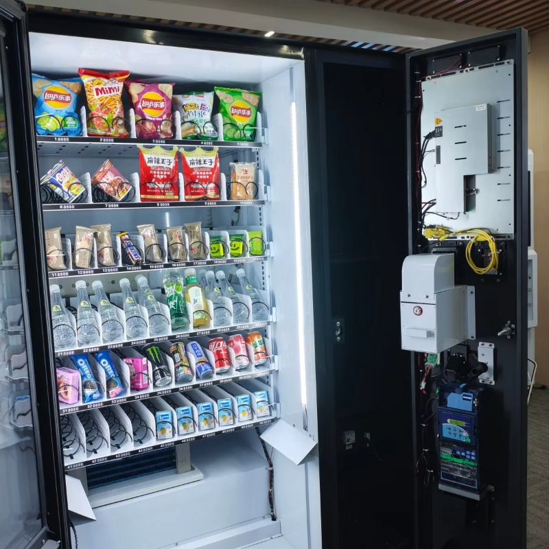 カスタマイズ可能な生鮮食品・スナック自動販売機 大容量 カー - Food Snacks Options のレビューと価格