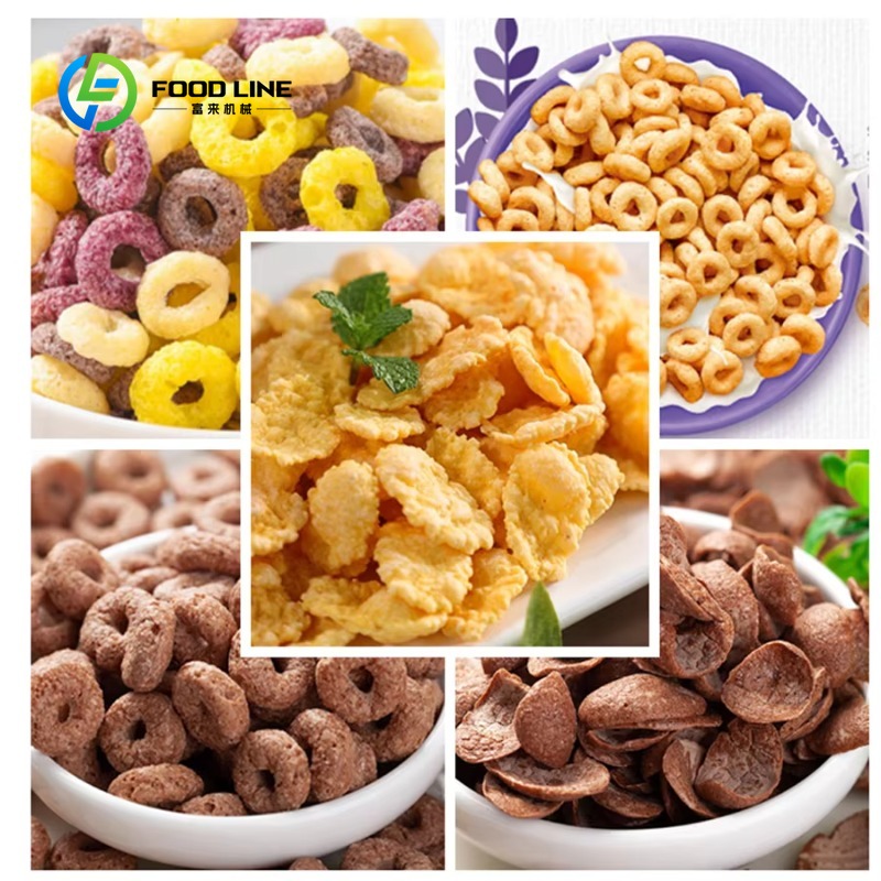 カスタマイズ可能なコスト削減自動コーンフレーク製造機、工業用 - Food Snacks Making Machine のレビューと価格