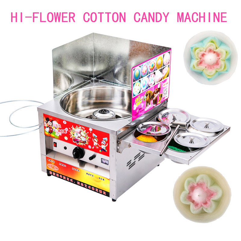 ガス綿菓子機商業綿菓子機スナック食品用自動綿菓子製造機 - Food Snacks Making Machine のレビューと価格
