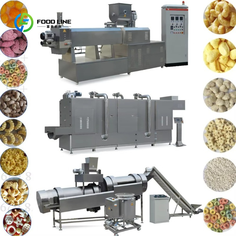 カスタマイズ可能な二軸押出機によるスイートコーンチップス製造 - Food Snacks Making Machine のレビューと価格