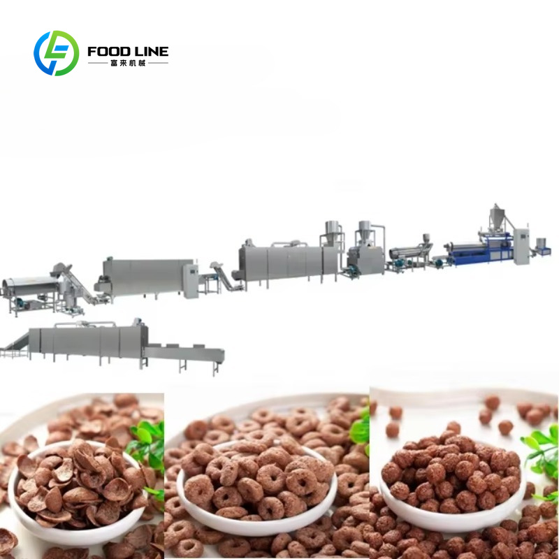 カスタマイズ可能な二軸押出機によるパフコーンスナック＆チップ - Food Snacks Making Machine のレビューと価格