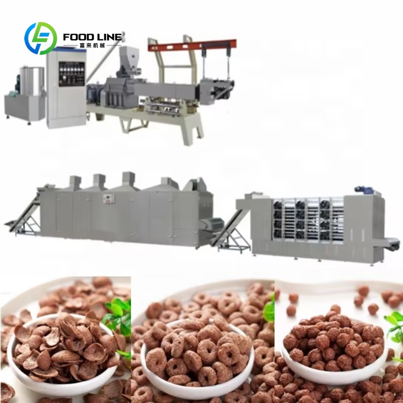 カスタマイズ可能な二軸押出機によるパフコーンスナック＆チップ - Food Snacks Making Machine のレビューと価格