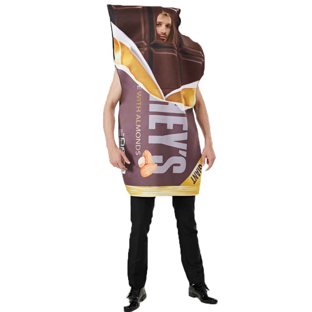 Eraspooky 大人面白いカップル衣装チョコレートとピー - Peanut Butter Snack のレビューと価格
