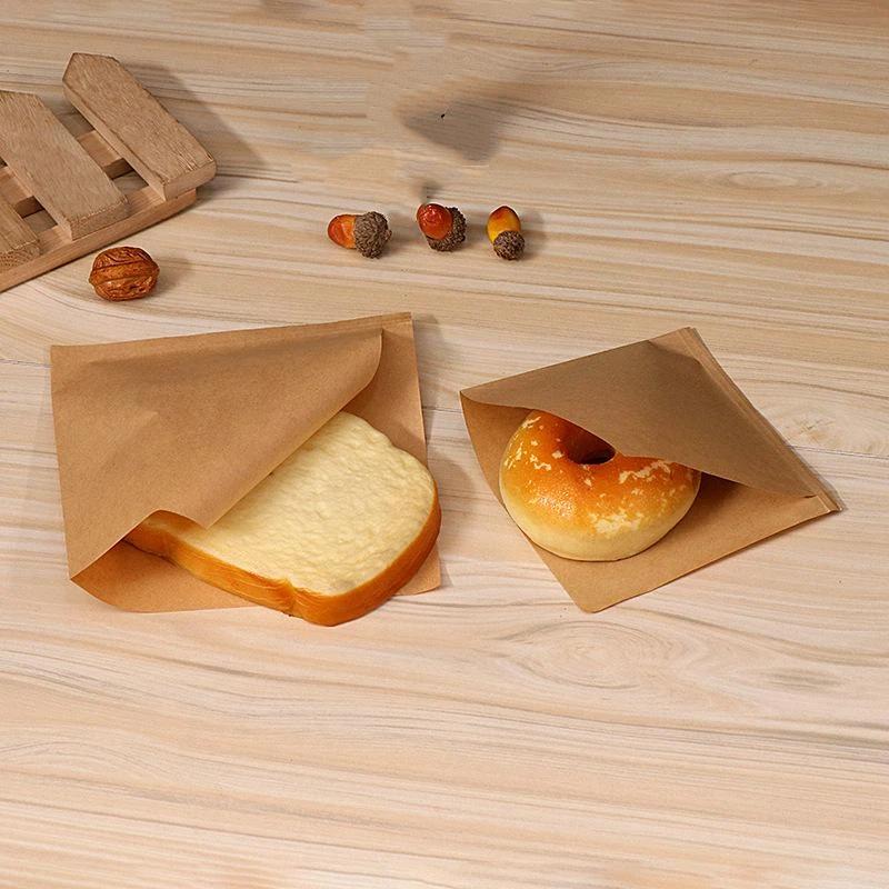 [新品] 100 個耐油紙袋食品安全素材耐油性ベーカリー包装 - Food Snacks Wholesale のレビューと価格