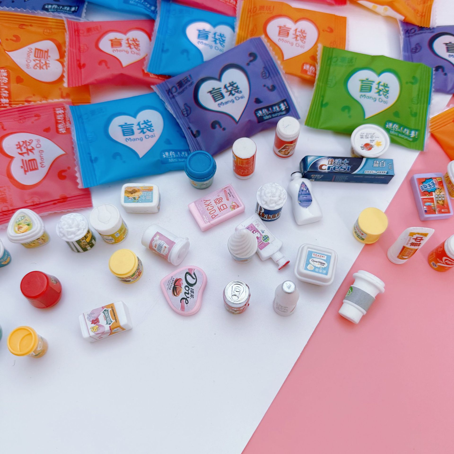 バイラルミニフードブラインドバッグ、模擬スナック・ドリンクボ - Food Snacks Wholesale のレビューと価格