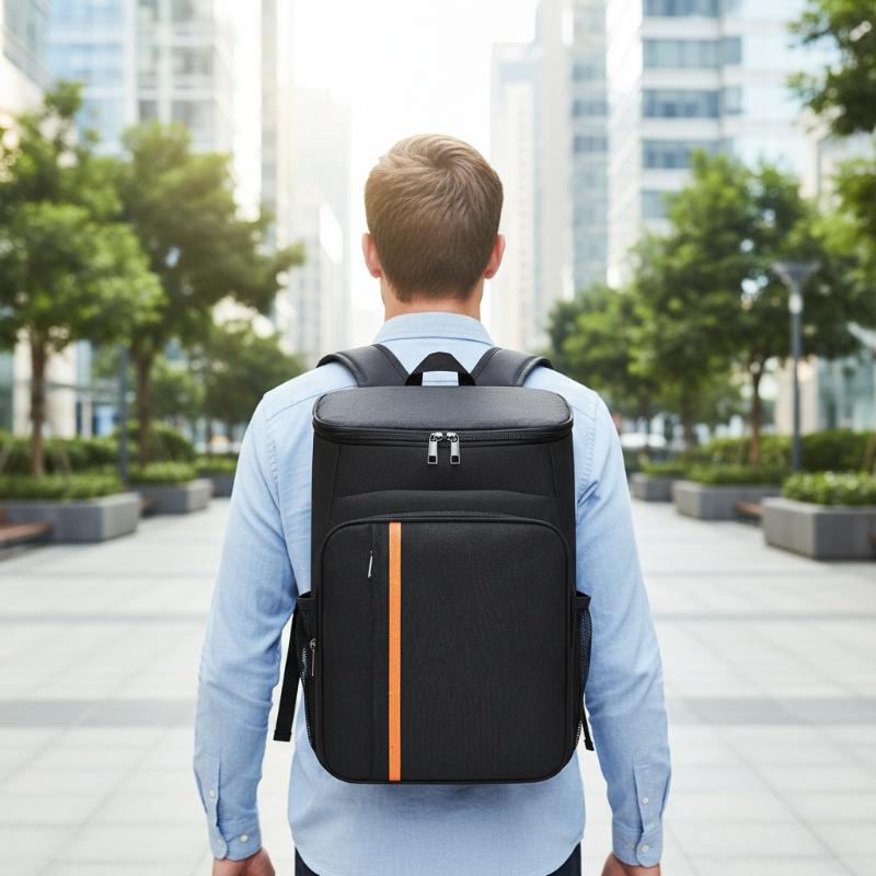 [J] 断熱クーラーバックパック 大容量漏れ防止保温バッグ  - Food Snacks Delivery のレビューと価格